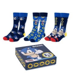 Pack 3 Meias Sonic